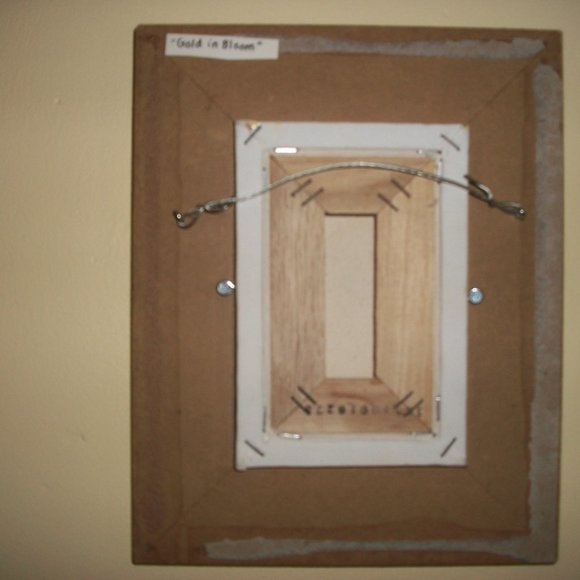 Oil on Canvas "Gold in Bloom" - Picture 2 of 2